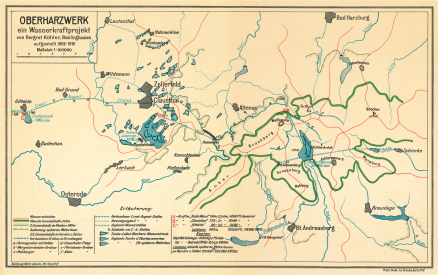 Bergrat Koehler, Das Oberharzwerk-ein-Wasserkraftprojekt