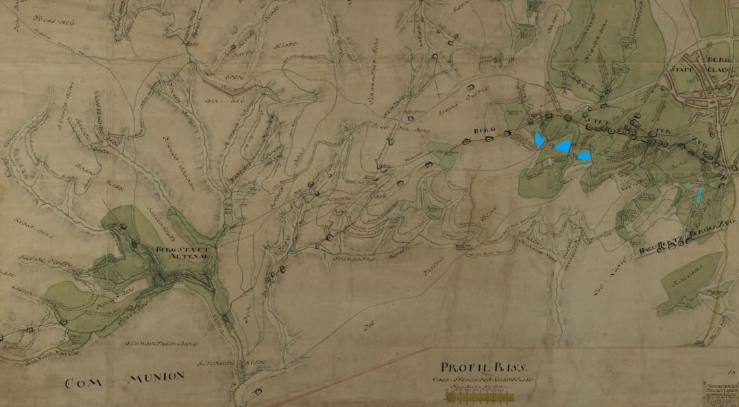 1581: Burgstätter/ Haus Herzberger  Gangzug,