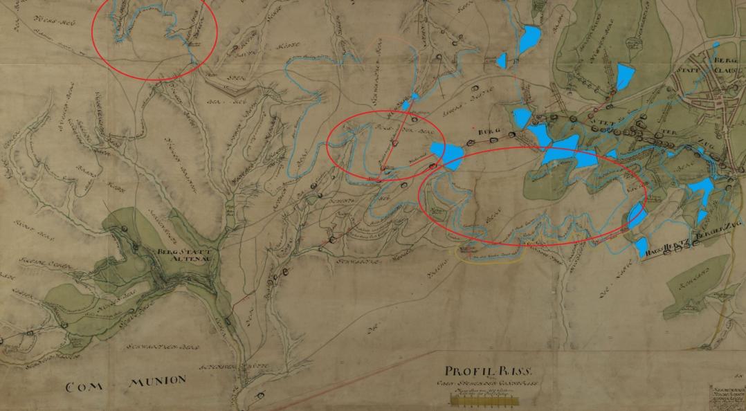 1718/19: Burgstätter Gangzug,