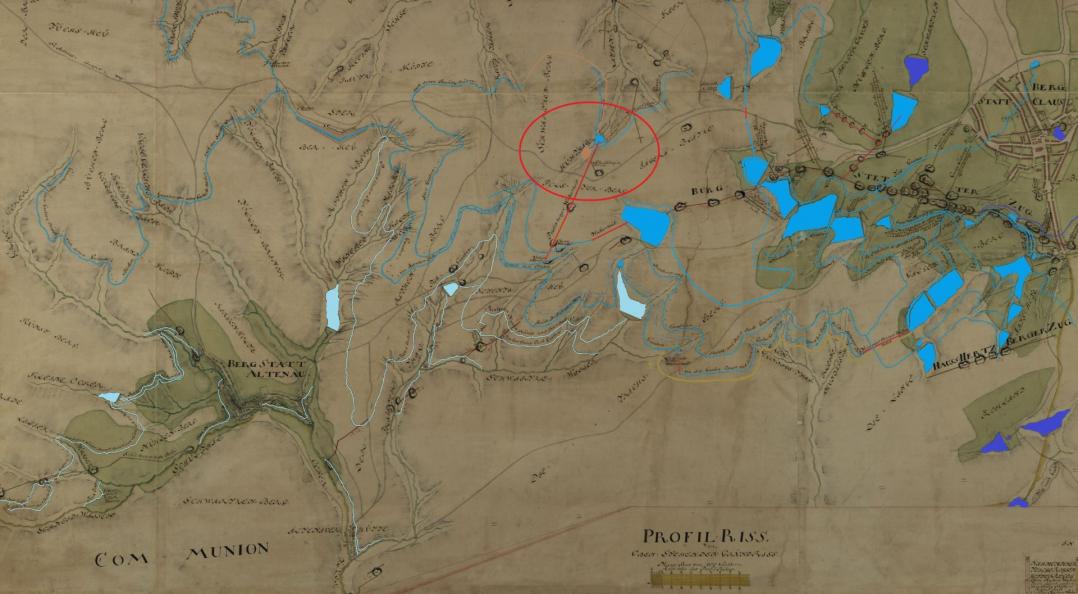 1743: Burgstätter Gangzug,