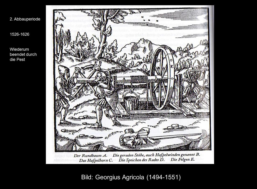 1526-1626: 2. Abauperiode im Harz.