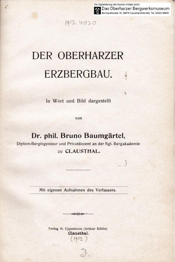 Der Oberharzer Erzbergbau