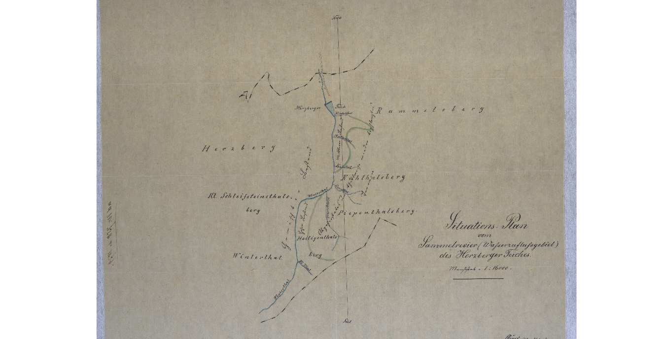 Sammelrevier des Herzberger Teiches