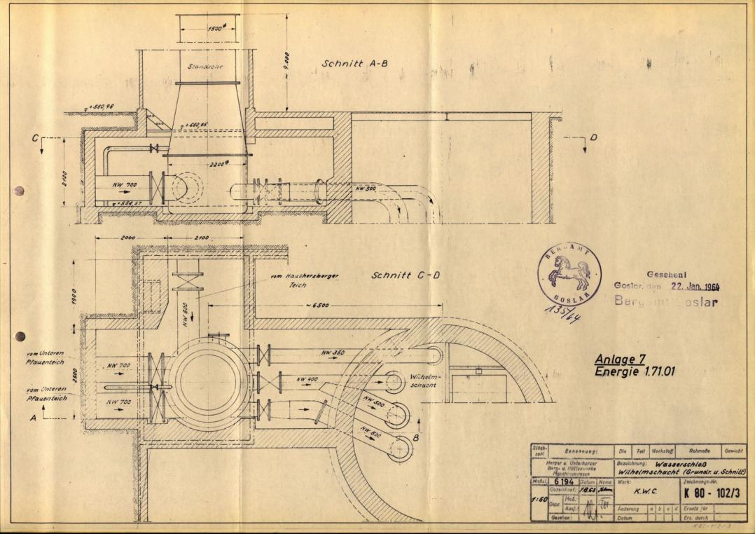 Wasserschloss Wilhelmschacht.