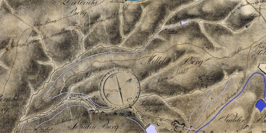 Schulenberger Revier, Quensell 1800.