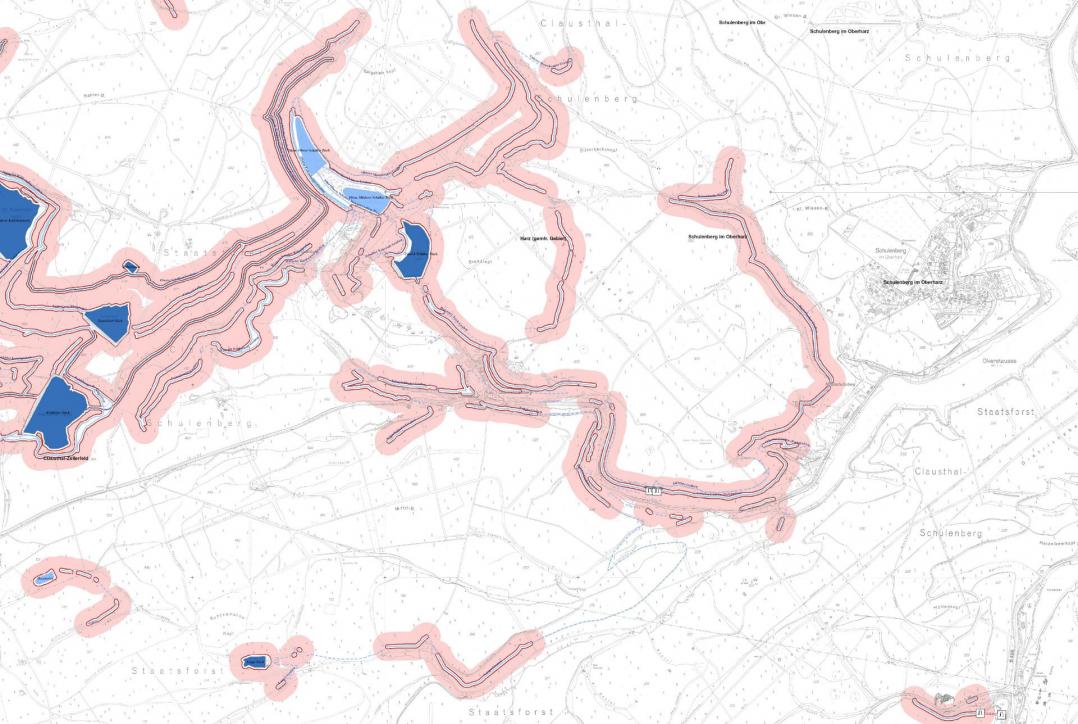 Welterbeanlagen im Festenburger/Schulenberger Zug
