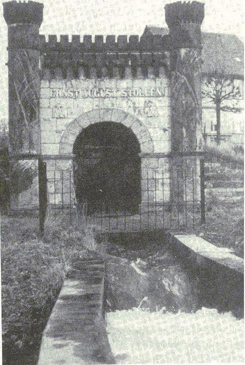 Mundloch des Ernst-August-Stollens in Gittelde.