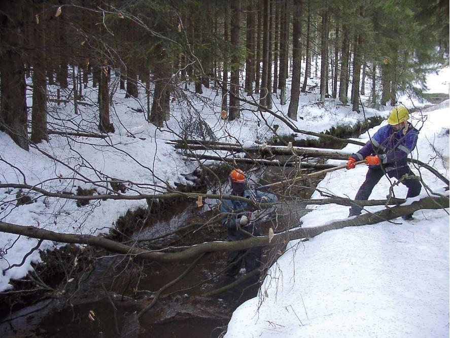 Grabenwärter der Harzwasserwerke 2015.